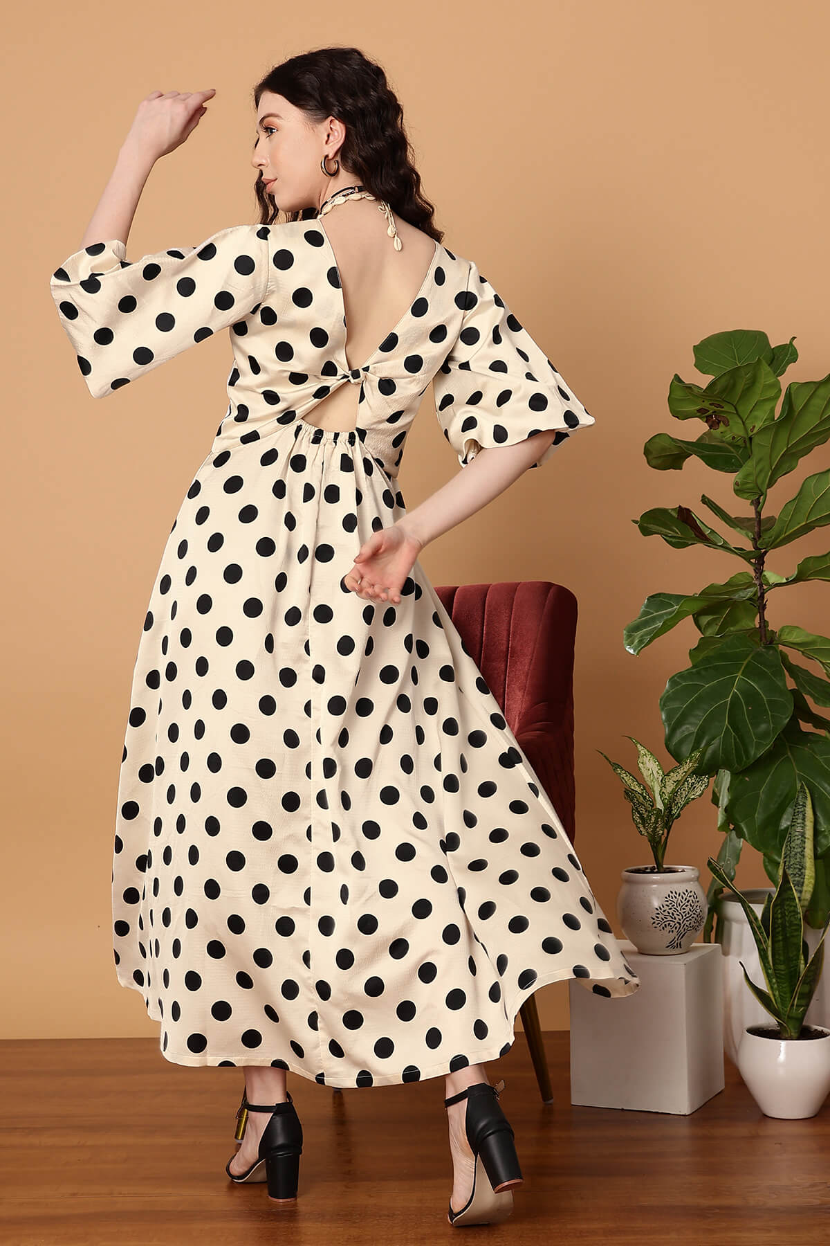 Polka Summer Dress - Shona Rohatgi Garg